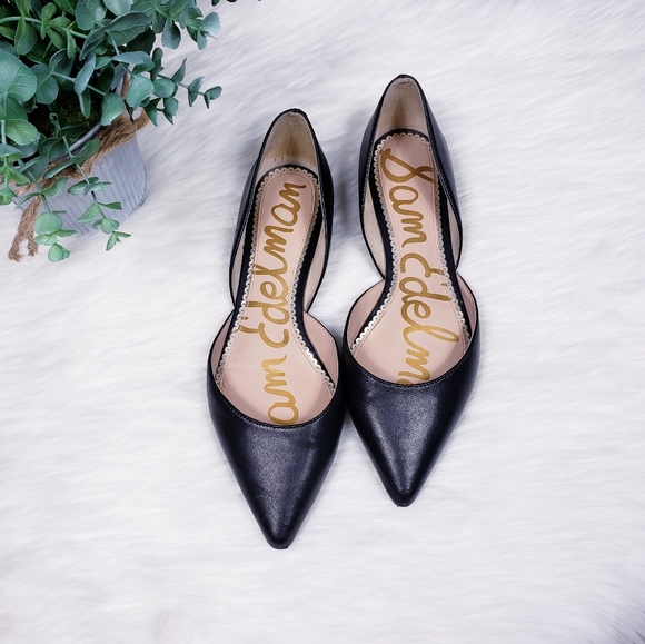 Sam Edelman leather Rodney D'orsay flats